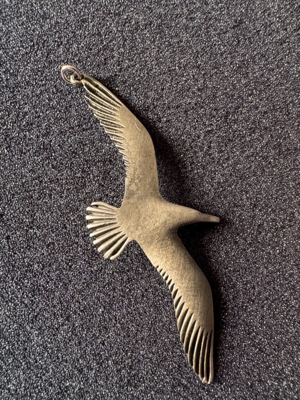 Pewter Seagull Bird Pendant